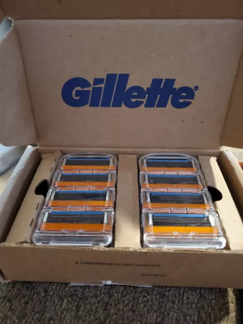 Nuevas recarga de cuchillas de afeitar Gillette Fusion Power para hombre
