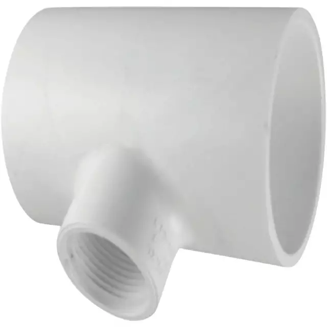 Charlotte Pipe 1 In. Solvent Weld x 3/4 In. FIP Schedule 40 PVC Tee Charlotte