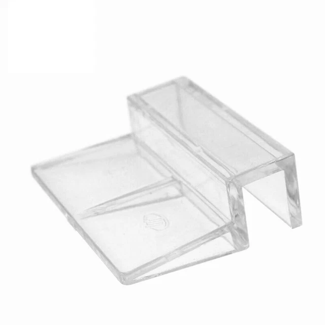 6 mm 8 mm 12 mm 4 piezas soporte para tanque de peces clip para acuario de acrílico (10 mm)