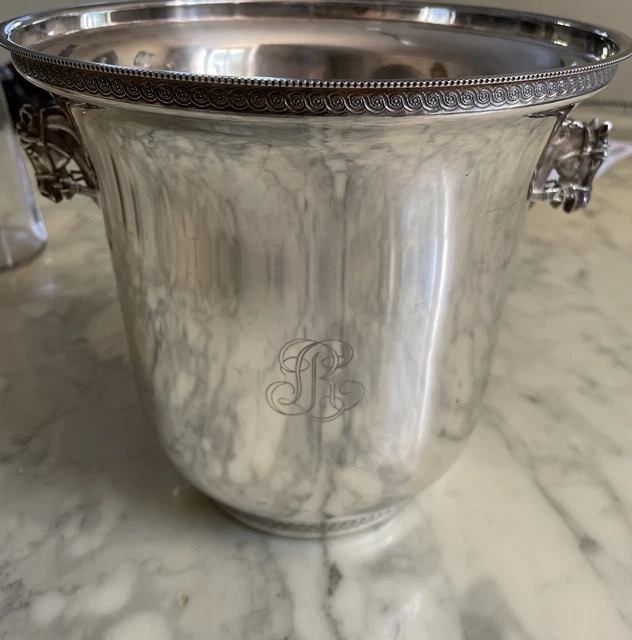 Seau à glace rare et exclusif Louis Roederer - Acier