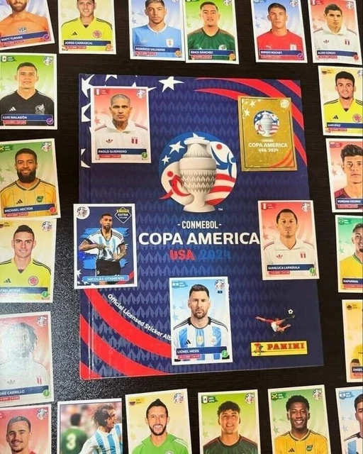 2024 PANINI COPA America USA Complete Set 430 Stickers HARDCOVER USA