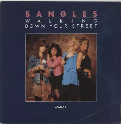 Walking Down Your Street Bangles 7" vinyl single record Dutch