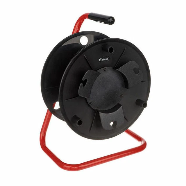 Avvolgicavo Professionale Brennenstuhl Garant SK - 2 Prese CEE + 1 Schuko, IP44, Senza Cavo