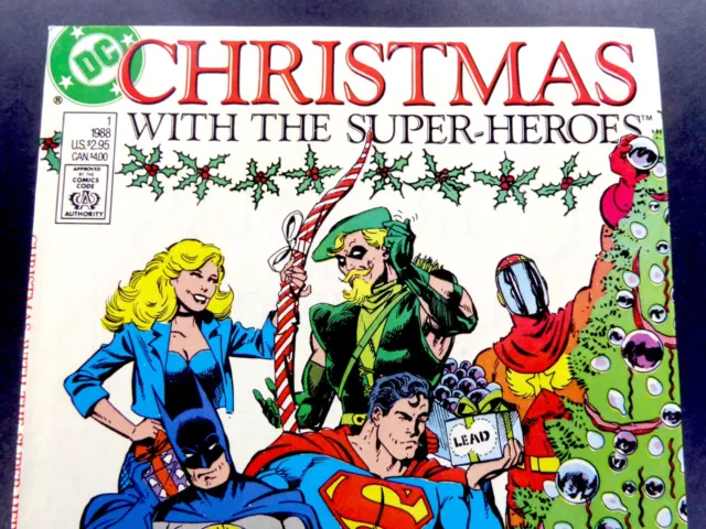 DC CHRISTMAS WITH THE SUPER-HEROES (1998) #1 Frank MILLER Neal ADAMS FN 2