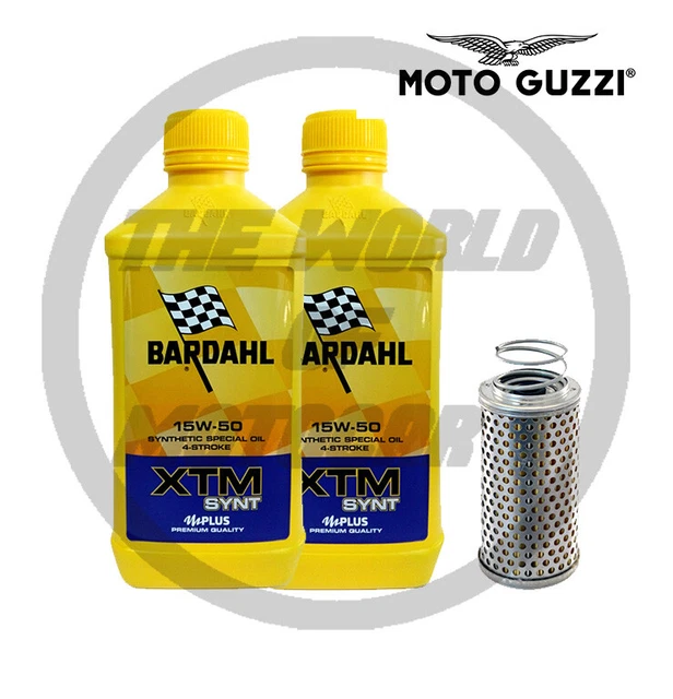 Kit Tagliando Moto Bardahl - Olio XTS 10w50 3L + Filtro HF204 - Per Moto 4T - Foto 8