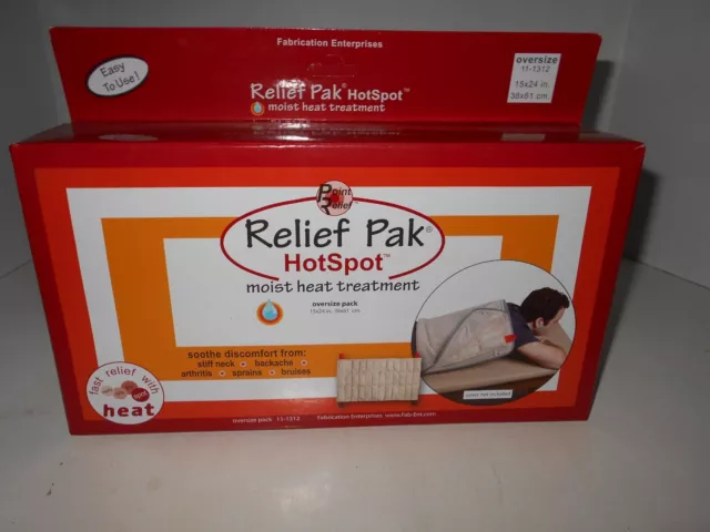 Relief Pak Hotspot Moist Heat Pack, Oversize, 15" X 24" 11-1312