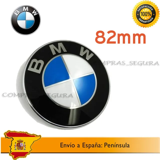 Genérico Emblema BMW Capo 82mm OEM51148132375-9 Paises para Elegir