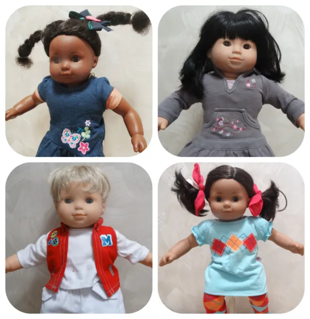 American Girl BITTY BABY TWINS 16" Doll U PICK: Asian, Hispanic, African, Blond