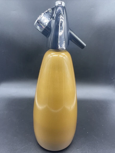 Vintage Retro Anodised Soda Syphon - Shuy BOC Made In England