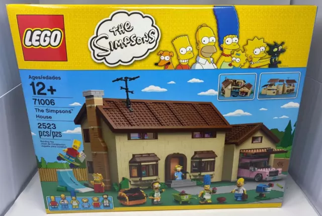 LEGO 71006 The Simpsons House Brand New Factory Sealed -In USA - Free Shipping