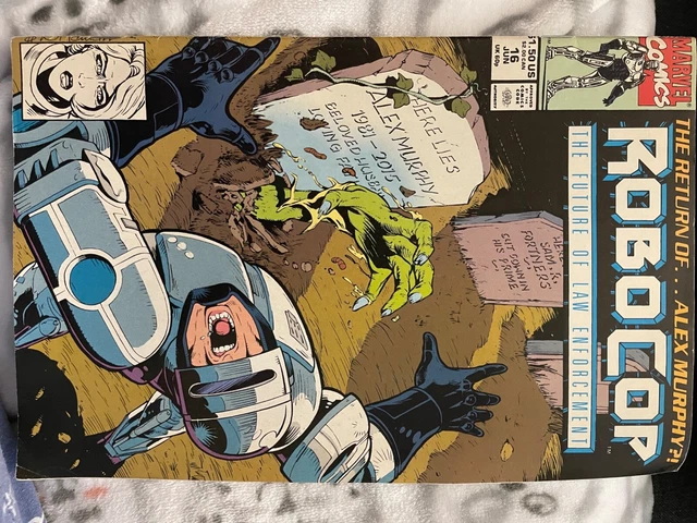 Robocop Marvel comics, vol. 1, no. 16, June 1991