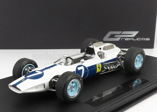 Ferrari F1 158 #7 – GP Replicas échelle 1:43 – Vainqueur Du Grand Prix D’Allemagne 1964 (John Surtees)