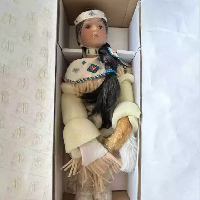 Chenoa Indian Doll Heritage Signature Collection Native American Porcelain Doll