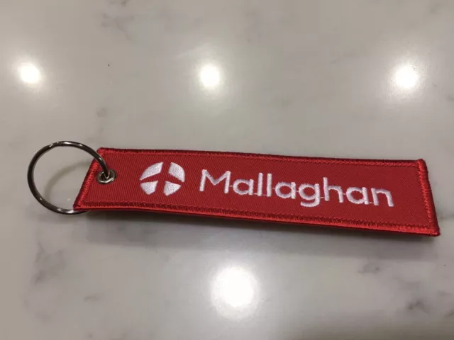 Original Mallaghan GSE Embroidered 5.5” Aviation Remove Before Flight Tag * NOS