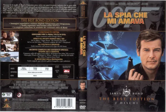 LA SPIA CHE MI AMAVA - ROGER MOORE - DVD 007 THE BEST EDITION (2 dischi)