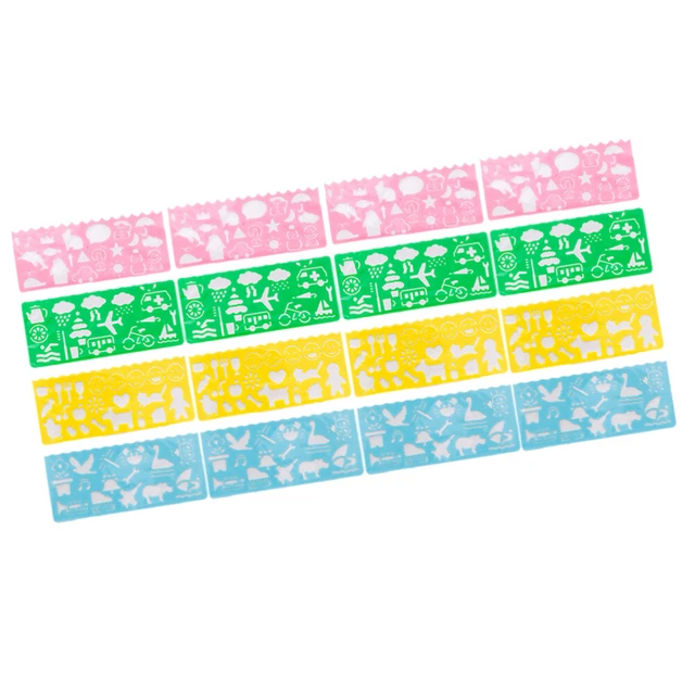 25 Pcs Kind Zeichenwerkzeug Lesezeichen Schablonen Scrapbook-Schablonen