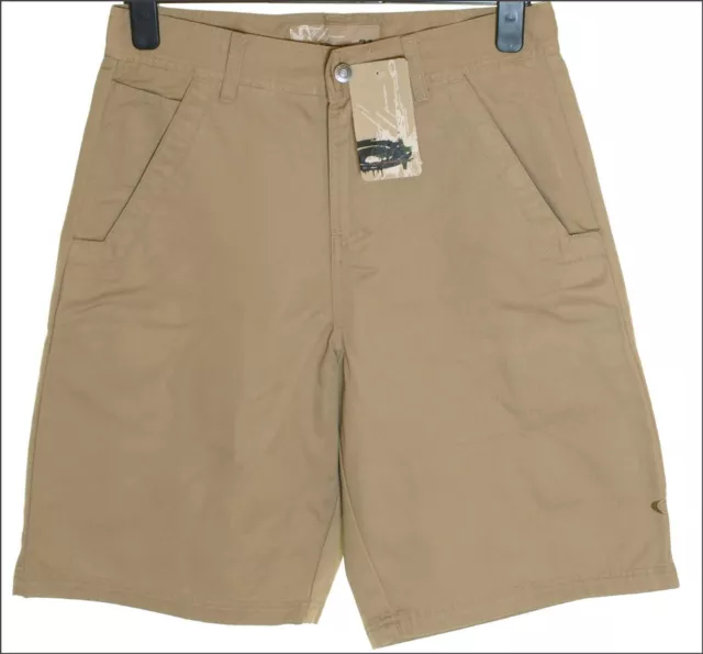 New Men's Authentic Oakley Golf Shorts W30" O Short 4.0 Khaki Embroidered Logo