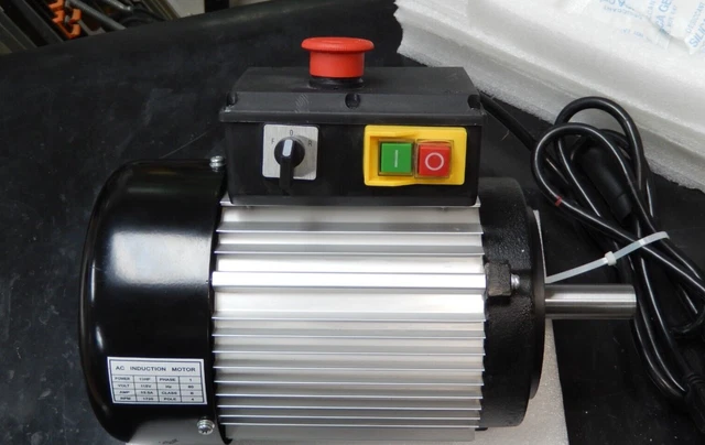 Nova Replacement Motor For 1624 & 1624 Ii Lathes Usa (24207)