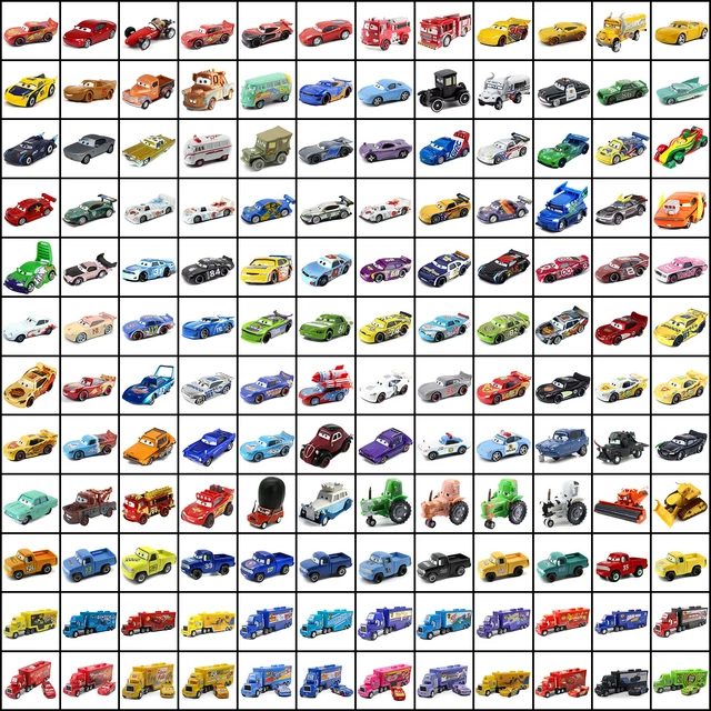 Disney Pixar Car ALL SERISE McQueen Car1 2 3 Racing&Pickups&Trucks Toy Car GIFT
