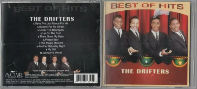 The Drifters  - Best of Hits (US) (CD, Feb-2008, St. Clair)