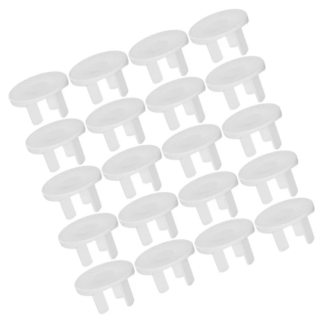 20 PCS Weiß Stecker Steckdosenabdeckung Für Kindersicherung