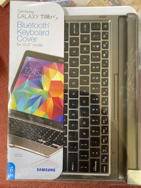 Samsung EJ-CT800UAESTA Galaxy Tab S 10.5” Silver Bluetooth Keyboard Case -Sealed