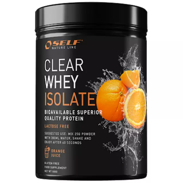 Self Omninutrition Clear Whey Isolate 500 g Gusto Orange Juice