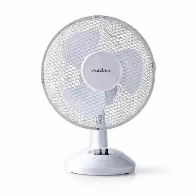 Nedis FNTB10CWT23 23cm 22W Ventilatore da Tavolo - Bianco