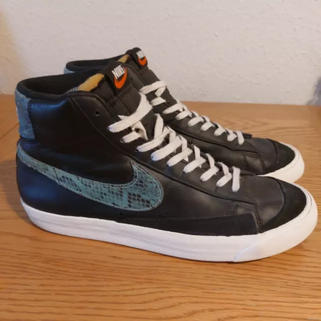 Nike blazer mid store 77 vintage snakeskin black