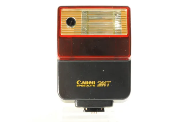 [Excellent+] Canon Speedlite 244T Shoe Mount Xenon Flash for Canon Film SLR -5