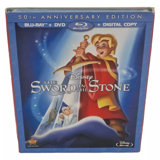 Merlin l'Enchanteur (The Sword in the Stone) Blu-ray + DVD  France Region Free__