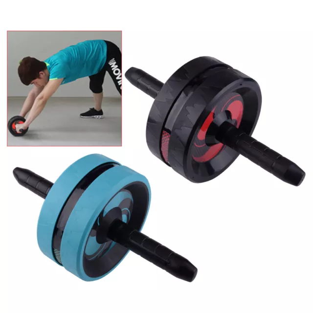 Fitness AB Roller Wheel Abdominal Waist Core Exercise Equipment Workout cn