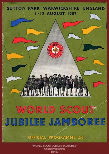 "WORLD SCOUT JUBILEE JAMBOREE" 1957 Official Programme