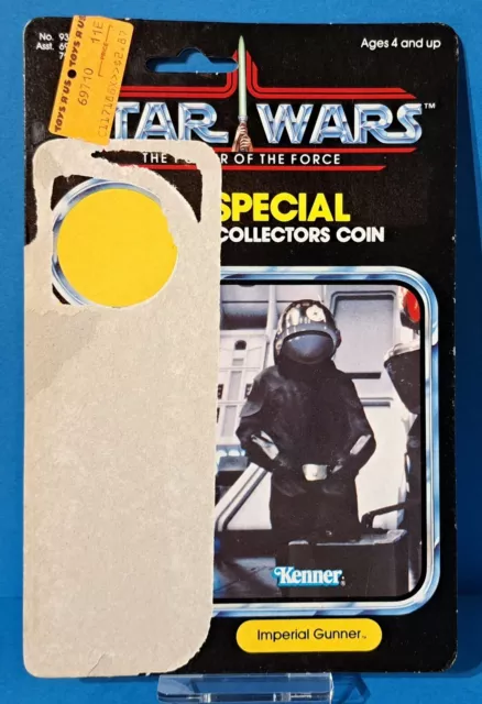 Star Wars The Power of the Force IMPERIAL GUNNER 92 Back Kenner Cardback VINTAGE