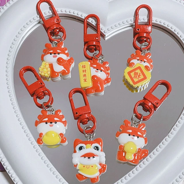 Kawaii Key and Key Lock Resin Charm