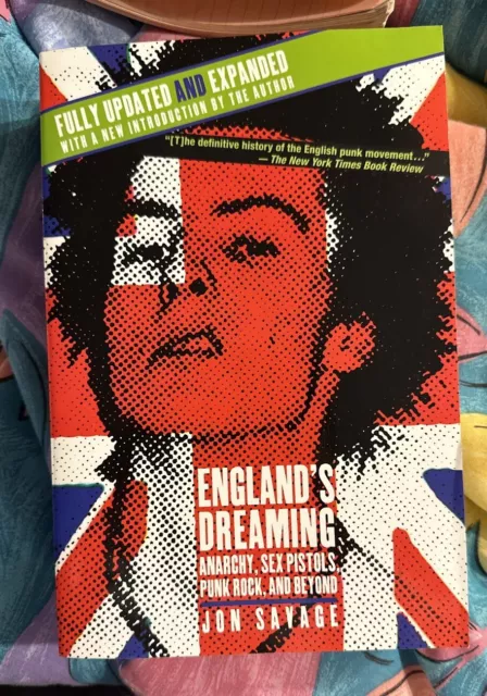 Jon Savage England's Dreaming, Revised Edition (Paperback) GR8T CONDITION!!