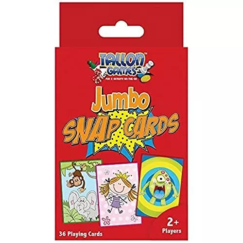 Jumbo Snap Childrens games  Playing cards NEW