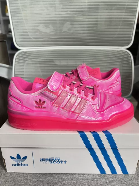 ADIDAS FORUM LOW x Jeremy Scott Dipped Solar Pink Lifestyle Shoes
