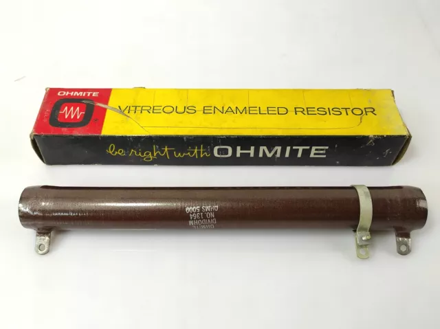 Ohmite D225K5K0E 225W 5000 Ohm Resistor Resistor / # S 3B2 5192