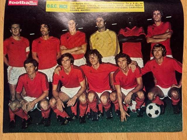 Carte Collection OM – Olympique De Marseille 1984-1985 – De Bono, Bracci, Lévy – D1 – édition Originale