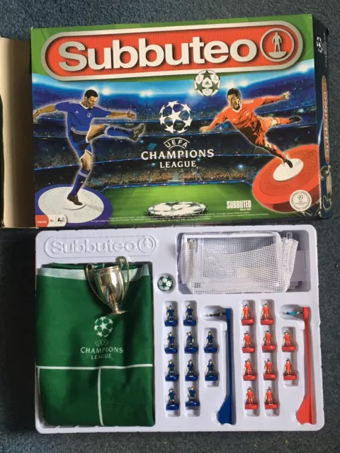 subbuteo  - UEFA box set + Cup-100 % Complete-Good box-ALL contents hand checked