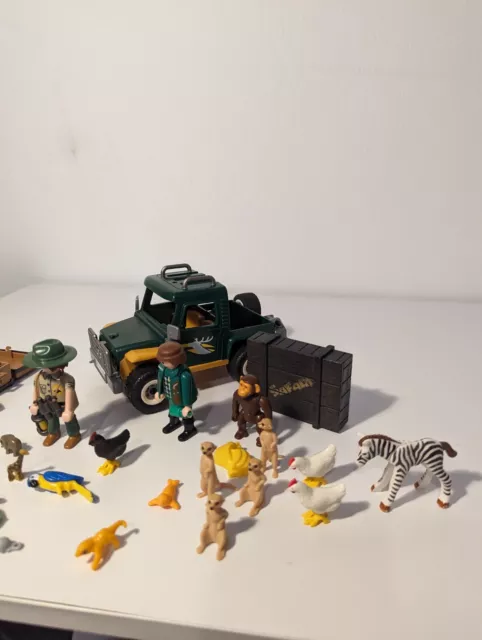 Playmobil Safari Konvolut, viele Tiere, Retro Jeep, Abenteuer