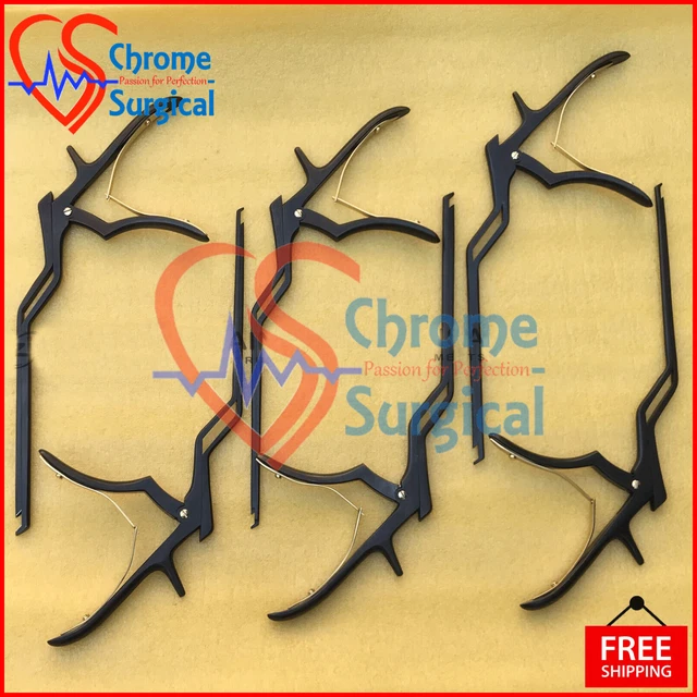 Kerrison Bayonet Bone Spine Rongeurs German Set of 6 Pcs Orthopedic Instruments