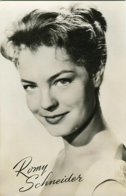 ~~~ ORGINAL~~ POSTKARTE ~~~ Romy Schneider