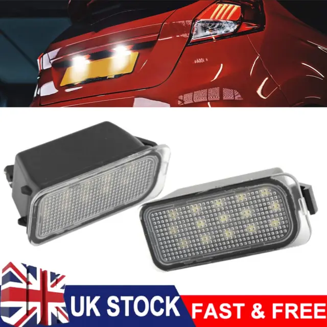 LED LICENSE PLATE Light for Ford Ecosport Edge Fiesta Figo Ka 7903] £30.28  - PicClick UK