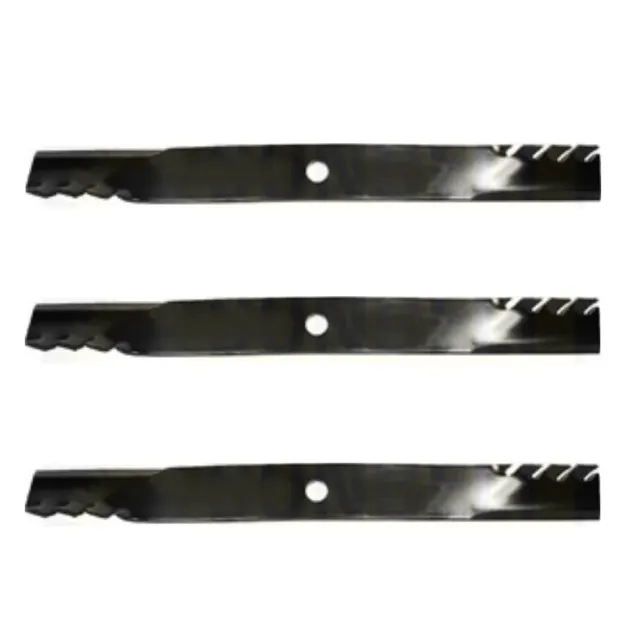 3 Pack Oregon 396-743 G6 Fits Gator Mulcher Blades Fits John Deere TCU15882 72"