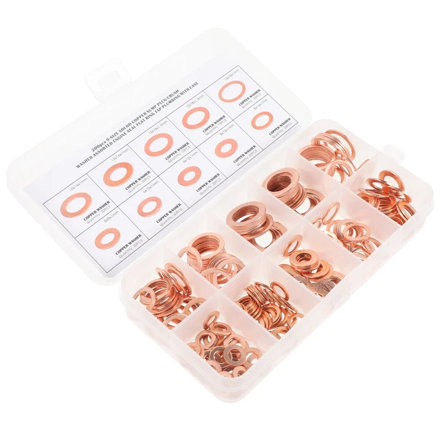 A ABSOPRO Rondelles D'Étanchéité Pour Bouchons De Vidange D'Huile