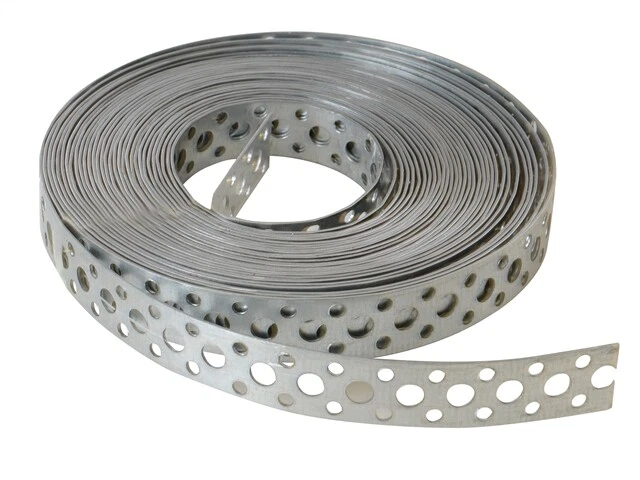 ForgeFix FORGB20 Builder's Galvanised Fixing Ribbon 20mm x 1.0 x 10m Box 1