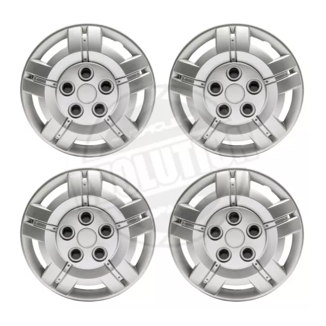 15" Wheel Trims Deep Dish To Fit Peugeot Boxer Hub Caps Domed Commercial