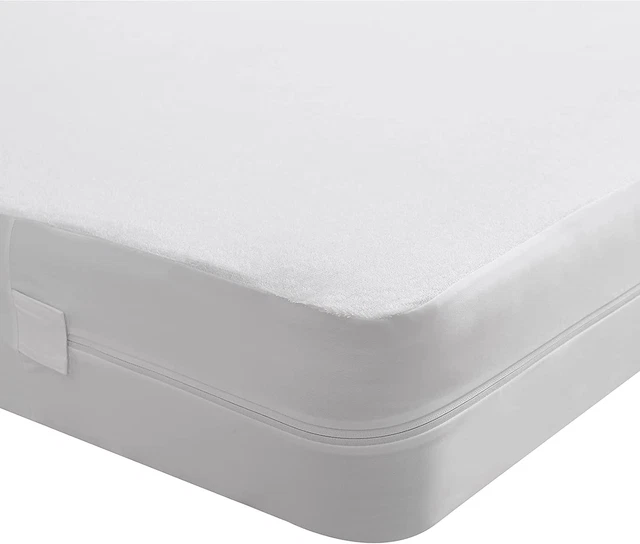 Beedsooth Housse de Matelas élastique avec Fermeture, 160x200cm